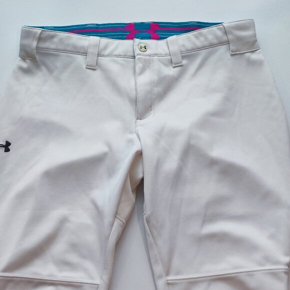 Under Armour baseball / softball pants women's size M white - Picture 2 of 14